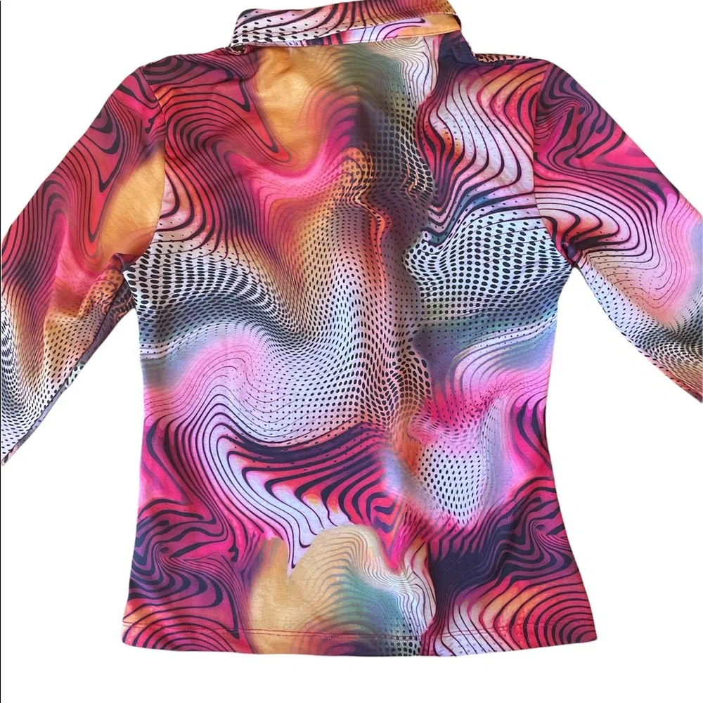Jaded London Swirl Print - Picture 7 of 8